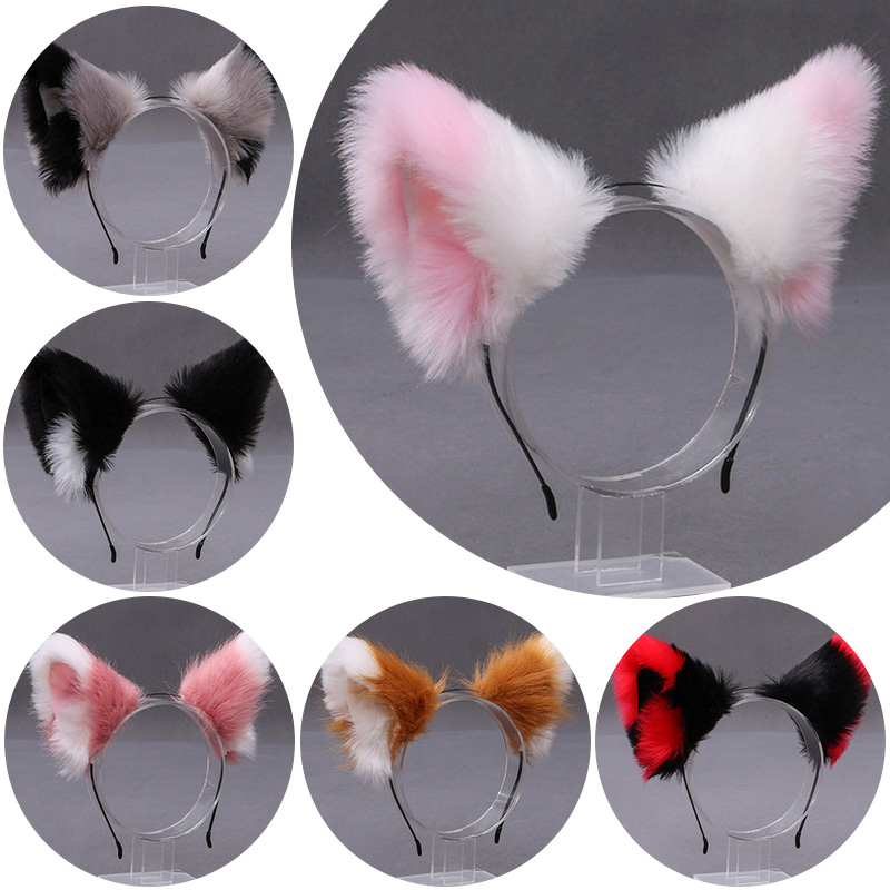 Women'S Accessories List - Serre-tête en peluche oreilles de chat