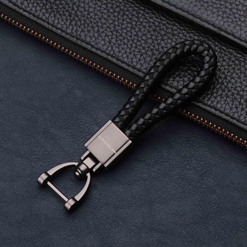 Women'S Jeep Accessories - Porte-clés en cuir véritable pour hommes