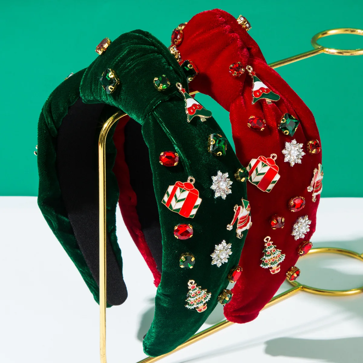 Women'S Accessories Flannels - Nouveau serre-tête de Noël en flanelle