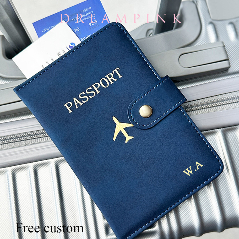 Women Accessories Business - Portefeuille de passeport de voyage personnalisé