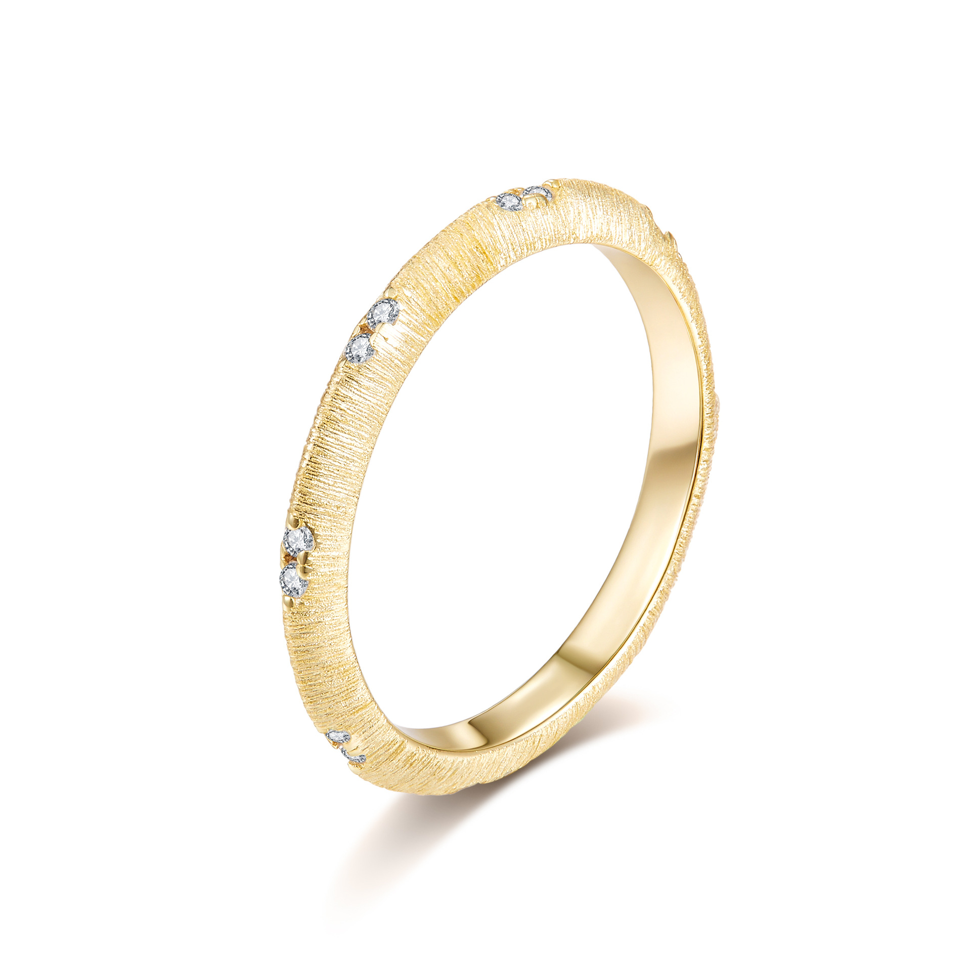 Women'S Affordable Accessories - Bague Moissanite italienne fabriquée à la
