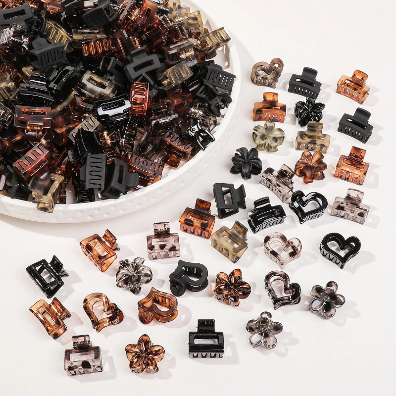 Hair Claw Clip Set - Lot de 10/20/30 mini pinces à