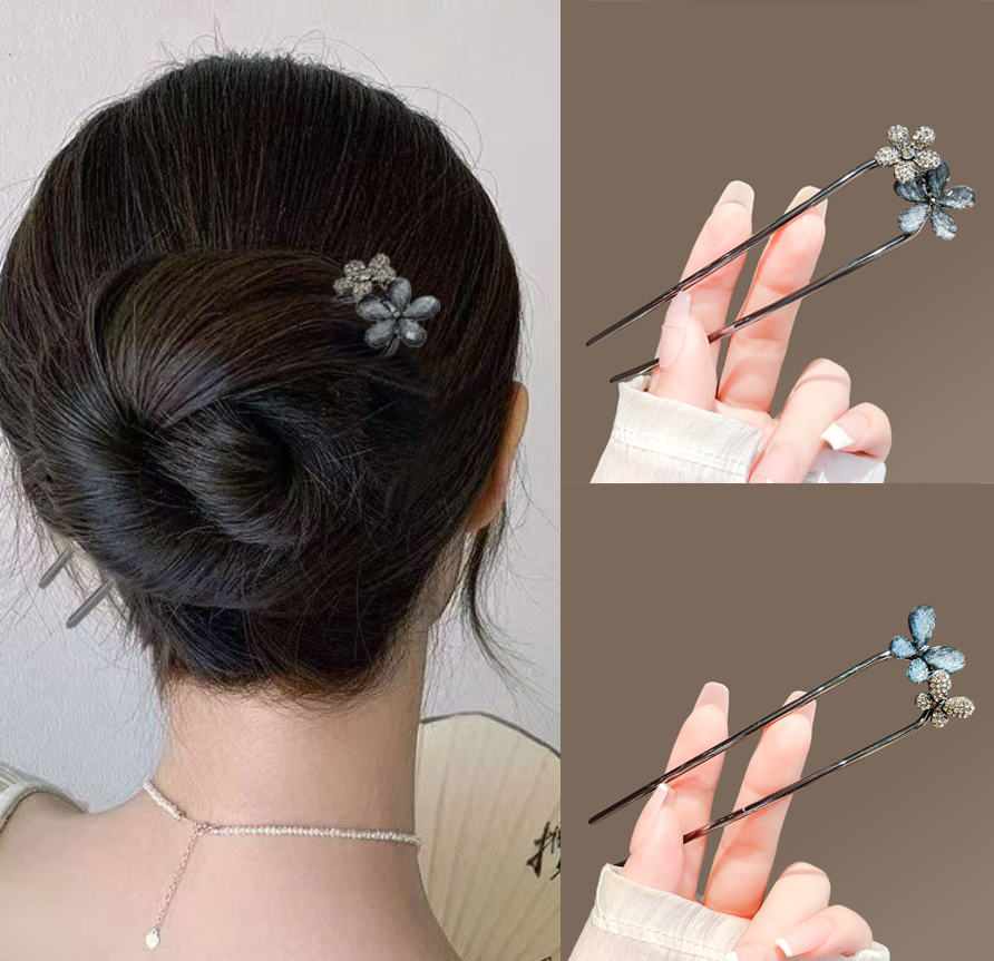 Women'S Accessories List - Pique à cheveux vintage en métal
