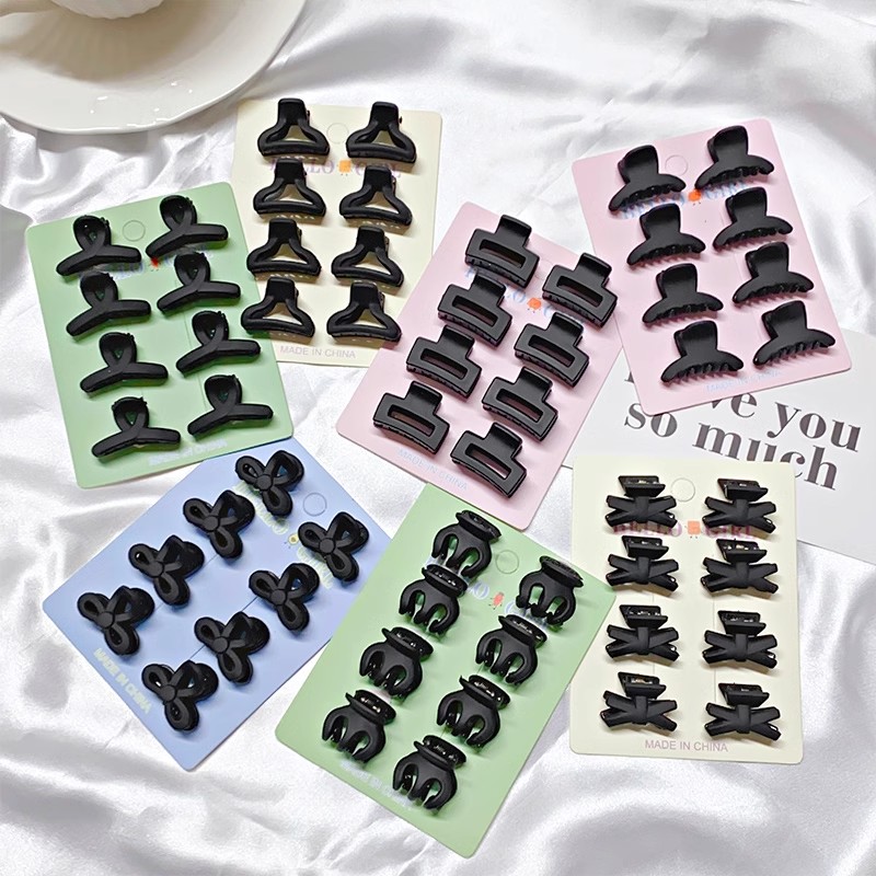 Hair Claw Clip Set - Petites pinces à cheveux géométriques en