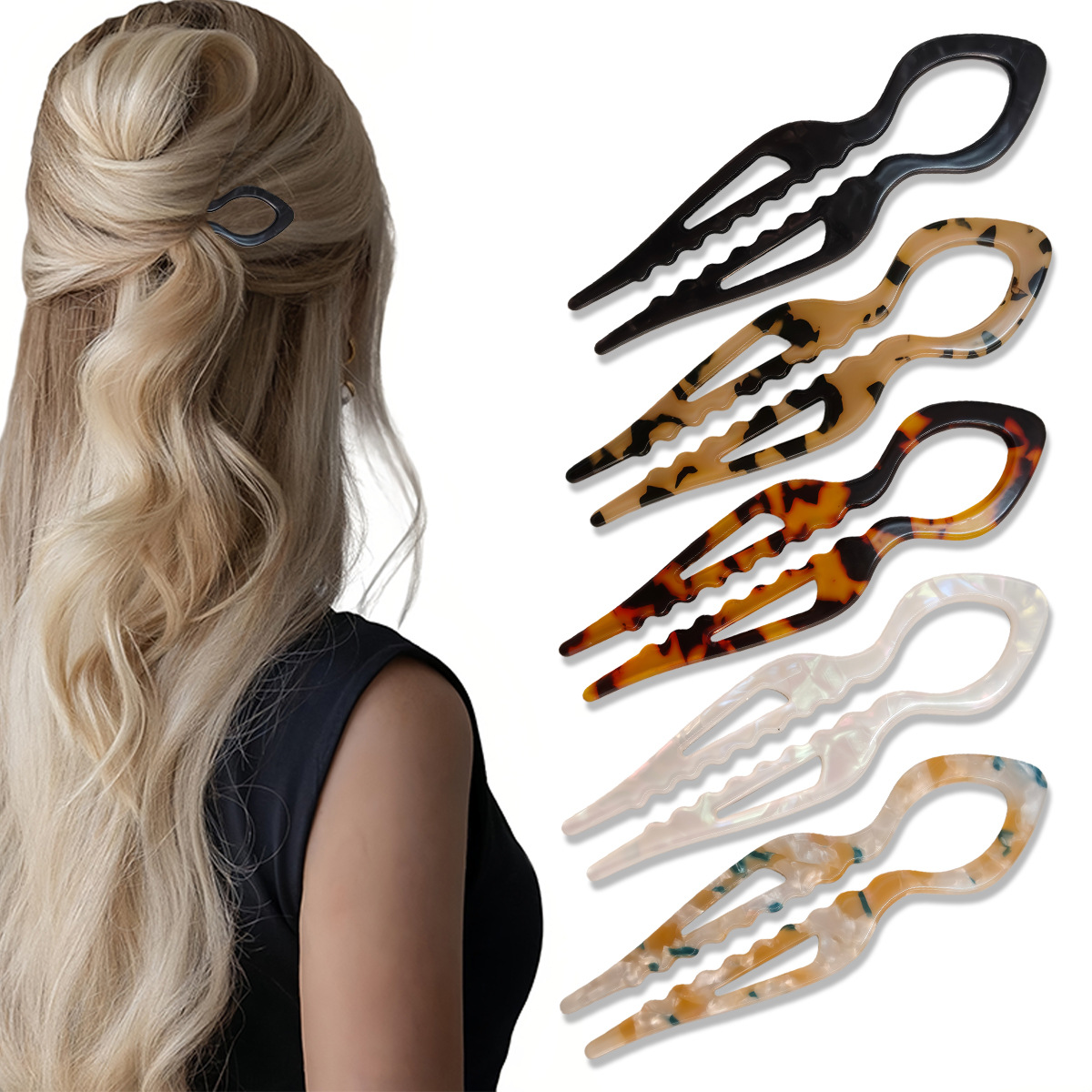 Bâtonnets à cheveux en forme d - Women'S Accessories List avis et prix