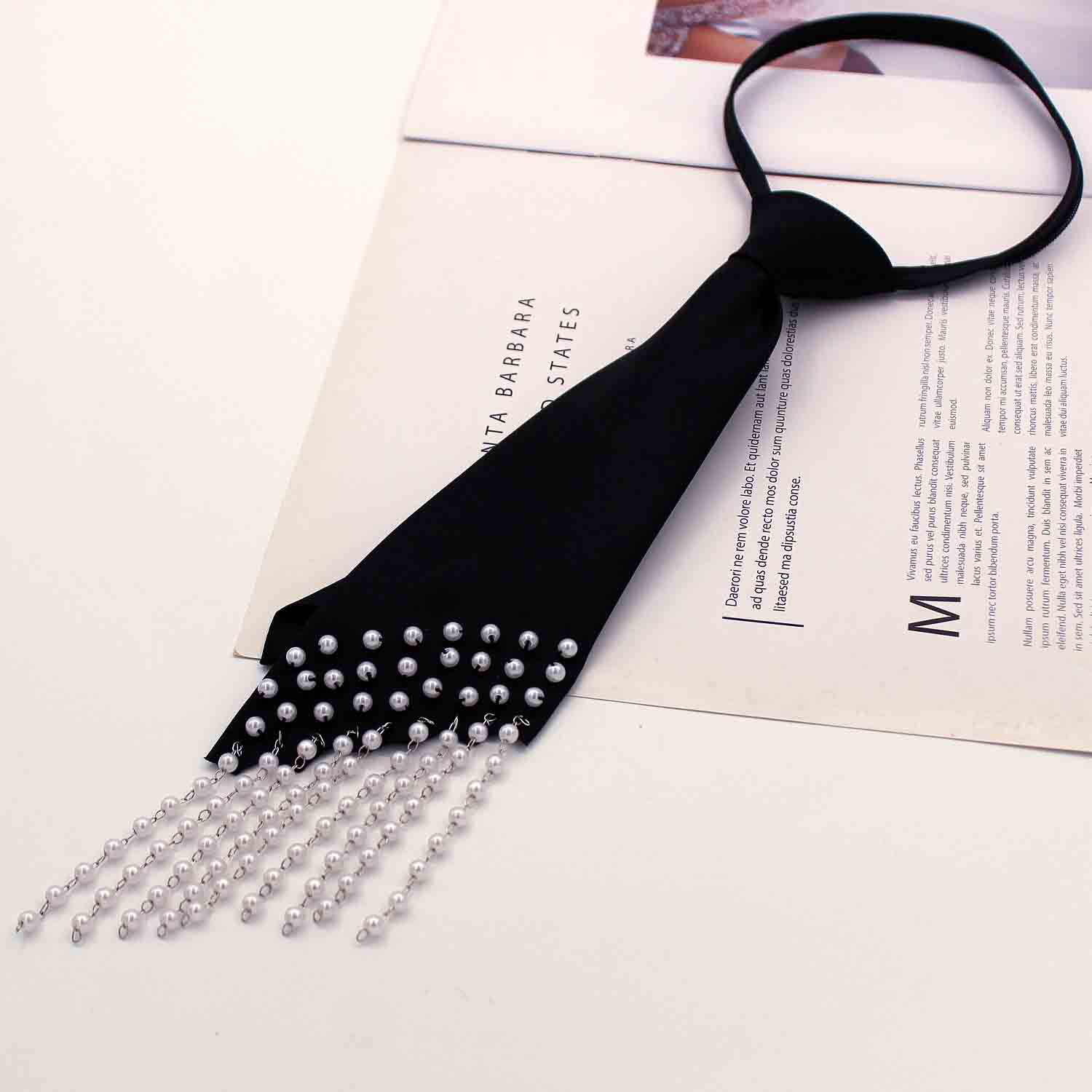 Noeud en biscuits noir de styl - Women Accessories Business avis et prix