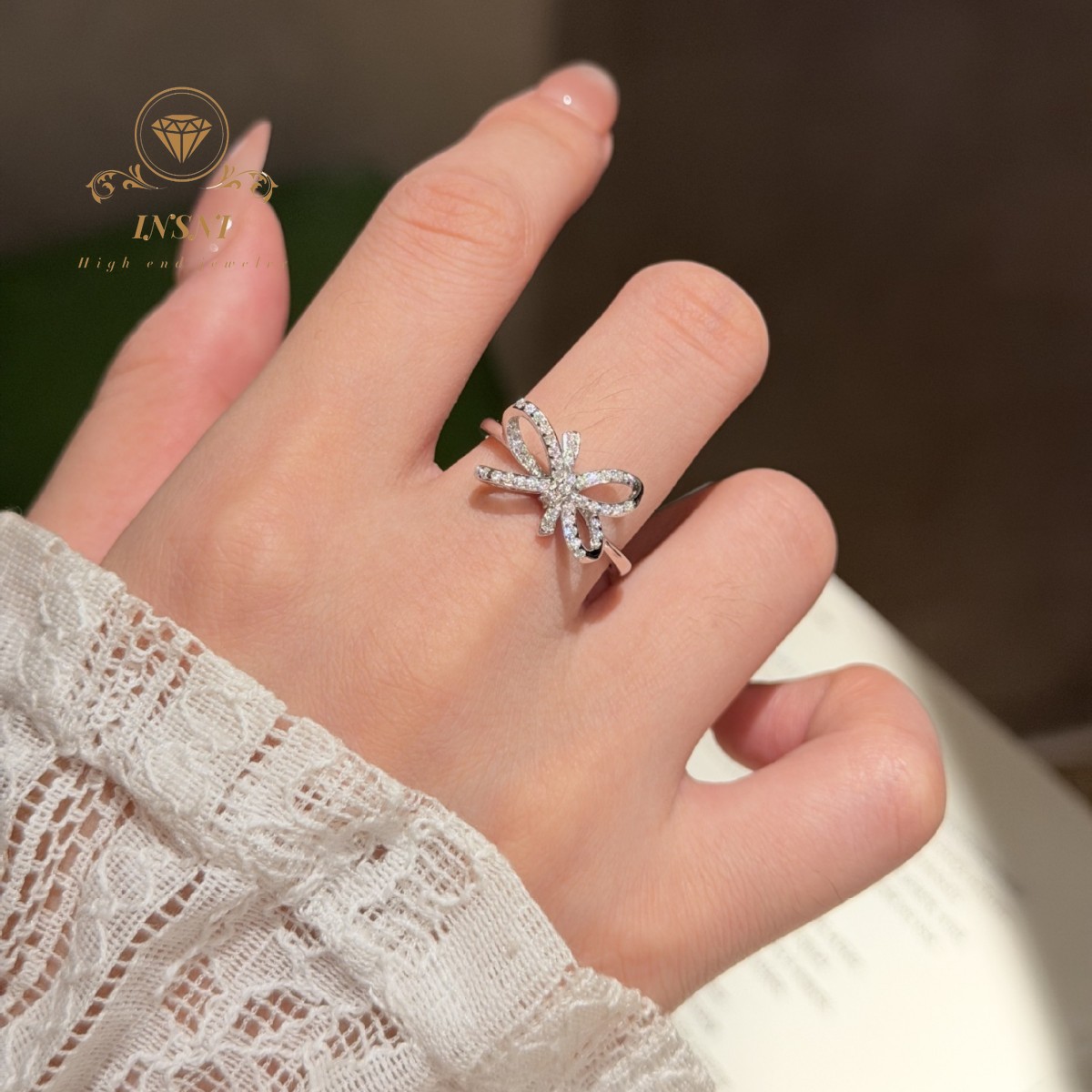 Bague Nœud Papillon en Argent  - Women'S Affordable Accessories avis et prix