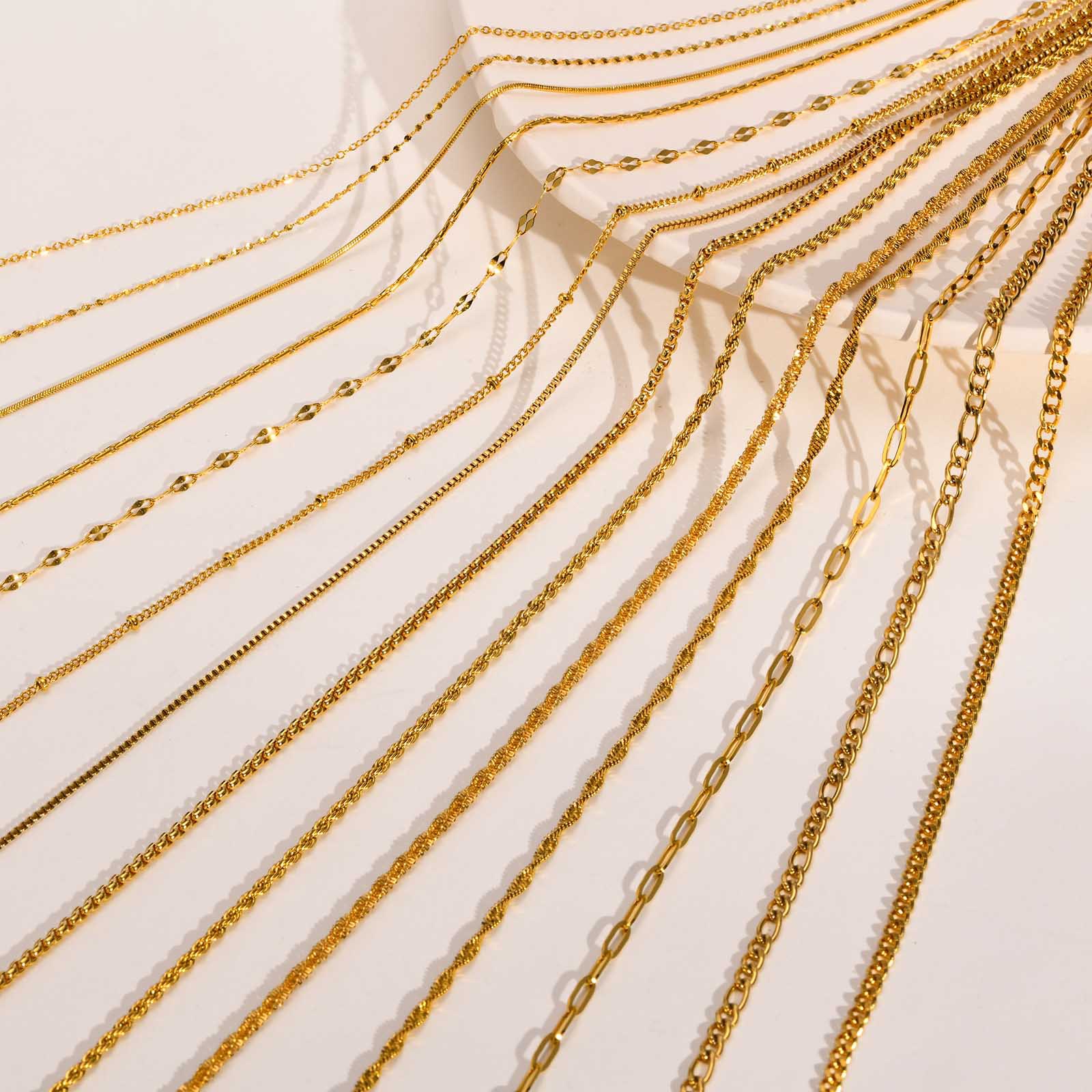 Collier à maillons en acier in - Women Accessories For Hand avis et prix