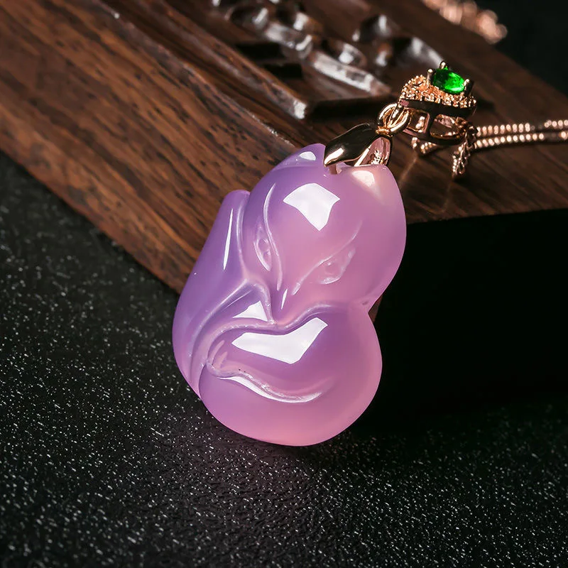 Collier pendentif renard agate - Women Accessories For Hand avis et prix