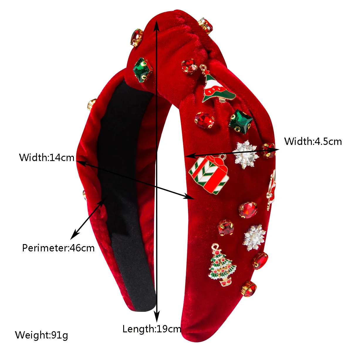 Nouveau serre-tête de Noël en  - Women'S Accessories Flannels avis et prix