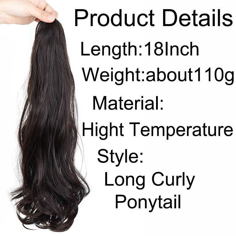 Perruques synthétiques longues - Hair Claw Clip Set avis et prix
