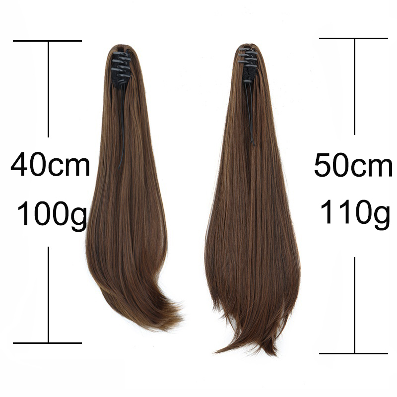 Queue de cheval synthétique él - Hair Claw Clip Set avis et prix