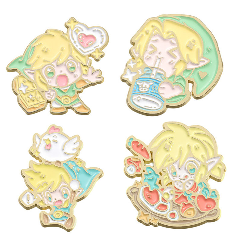 Badges de jeu d'aventure, broc - Women Accessories Picture avis et prix