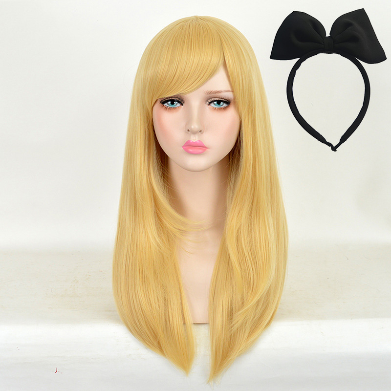 Perruque de cosplay Alice au p - Women'S Yellow Accessories avis et prix