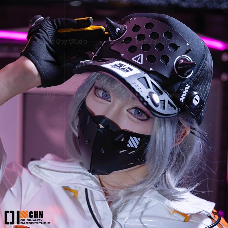 Masque de Cosplay Cyberpunk po - Women Accessories For Hand avis et prix