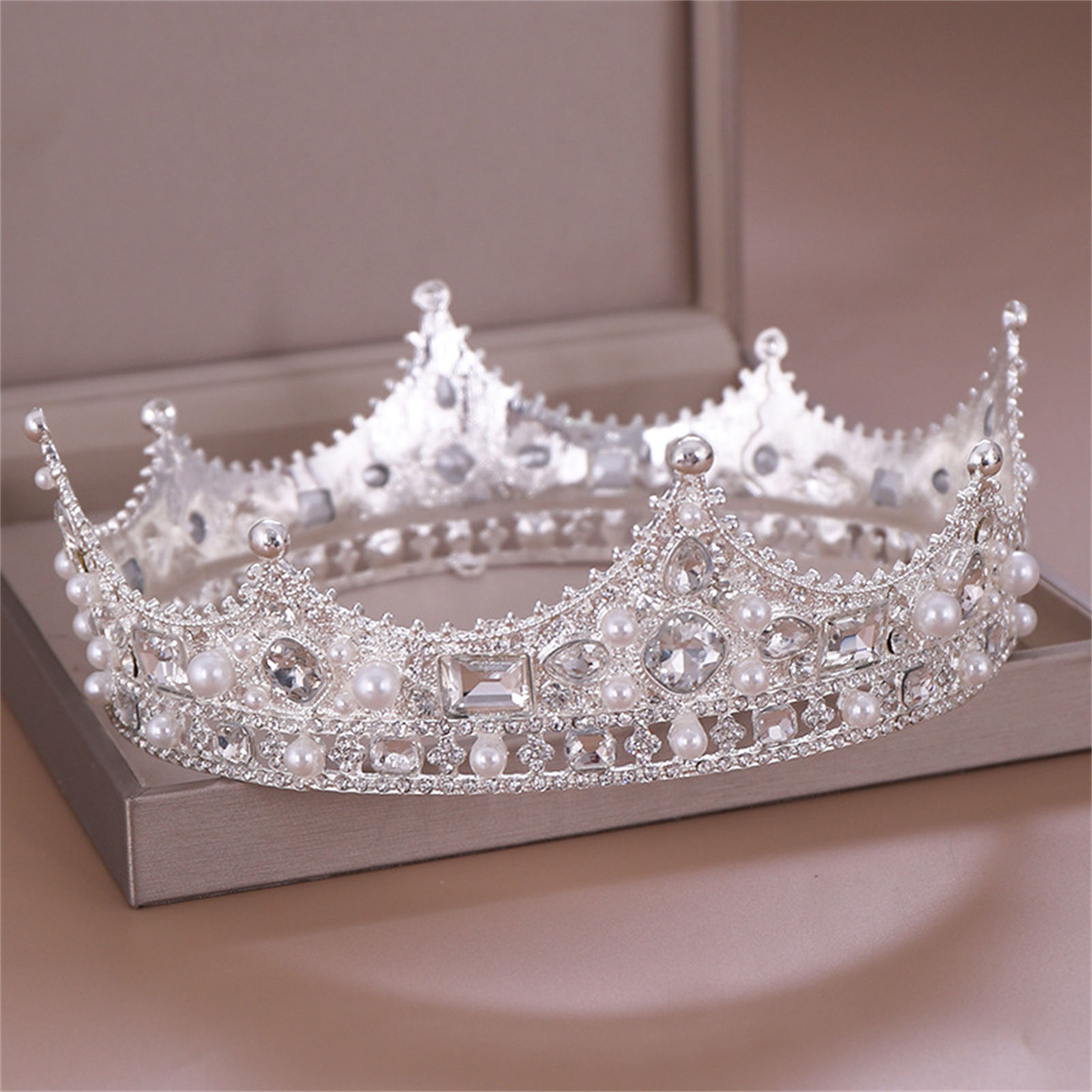 Couronne de mariée en alliage, - Women'S Wedding Accessories avis et prix