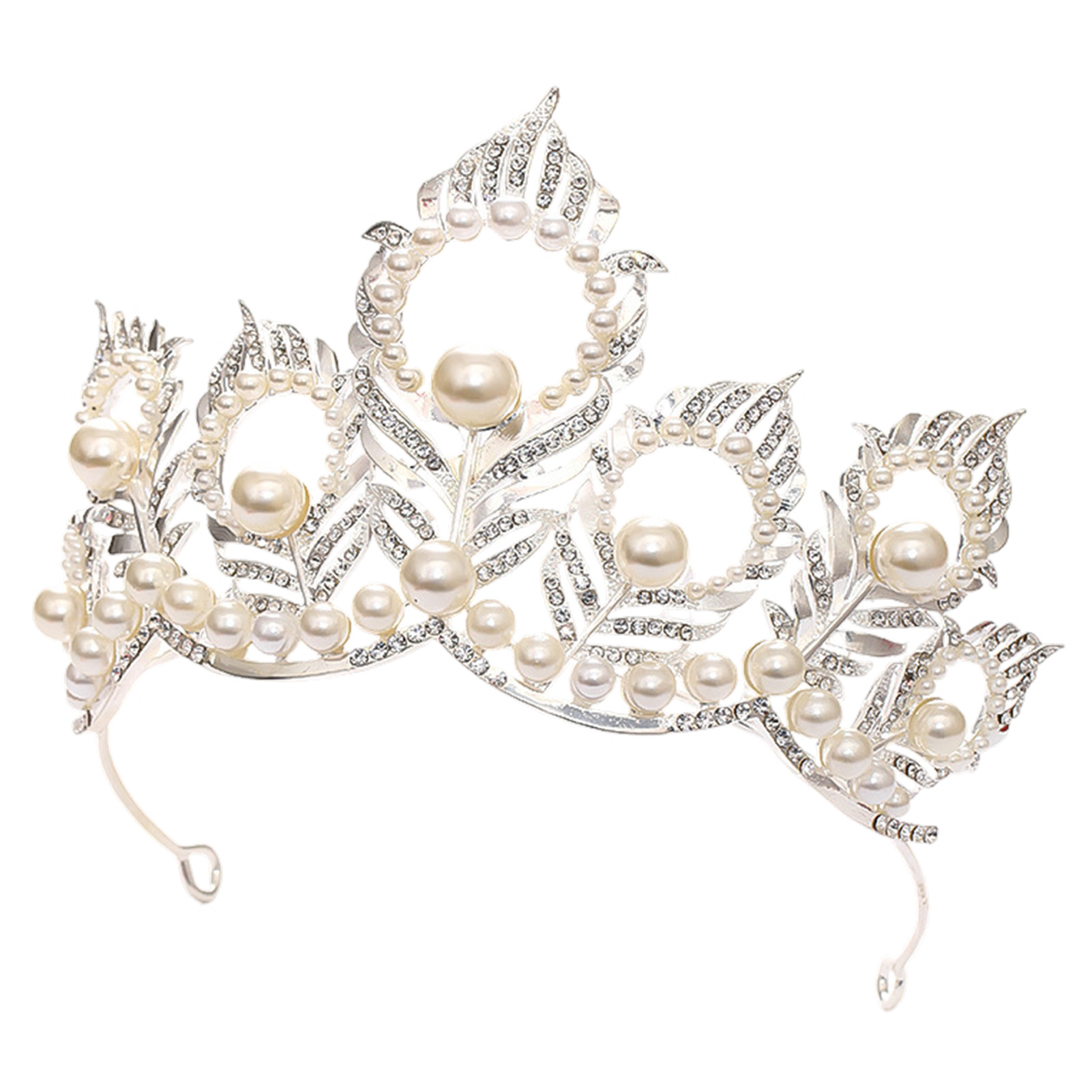 Couronne de perles avec plumes - Women'S Wedding Accessories avis et prix